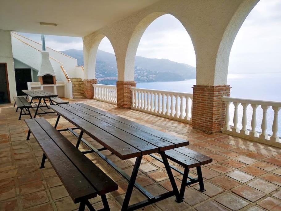 Willa Casa Acogedora Con Vistas Espectaculares - Cozy Seaview House - 24H Access - Private Parking Almuñécar Zewnętrze zdjęcie